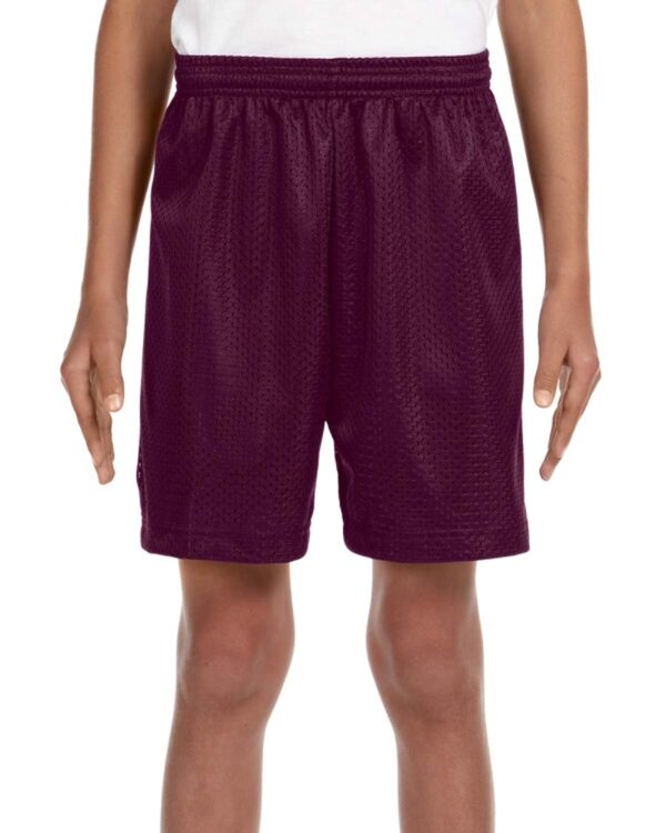 Youth Six Inch Inseam Mesh Short