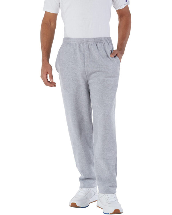 Champion Performance: The Adult Powerblend® Open-Bottom Fleece Pant with Pockets - Image 2