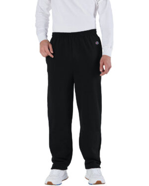 Champion Performance: The Adult Powerblend® Open-Bottom Fleece Pant with Pockets