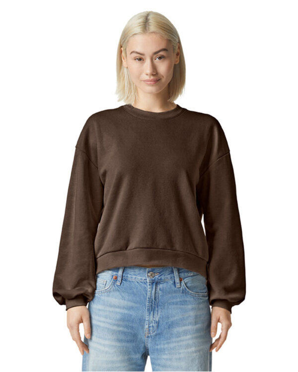 American Apparel Ladies' ReFlex Fleece Crewneck Sweatshirt: Redefining Cozy Chic - Image 5