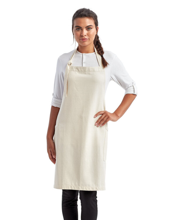 Artisan Renewal: The Unisex 'Regenerate' Sustainable Bib Apron from the Artisan Collection by Reprime - Image 4