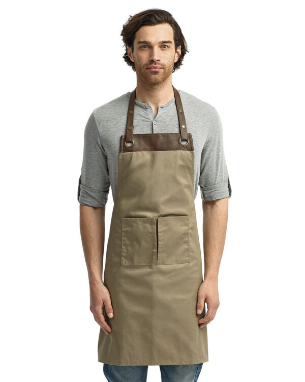 Artisan Essence: The Espresso Bib Apron from the Artisan Collection by Reprime - Image 3