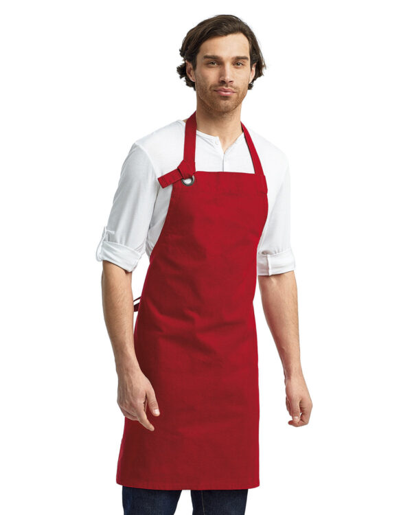 Artisan Craftsmanship: The Unisex Calibre Heavy Cotton Canvas Bib Apron from the Artisan Collection by Reprime - Image 7