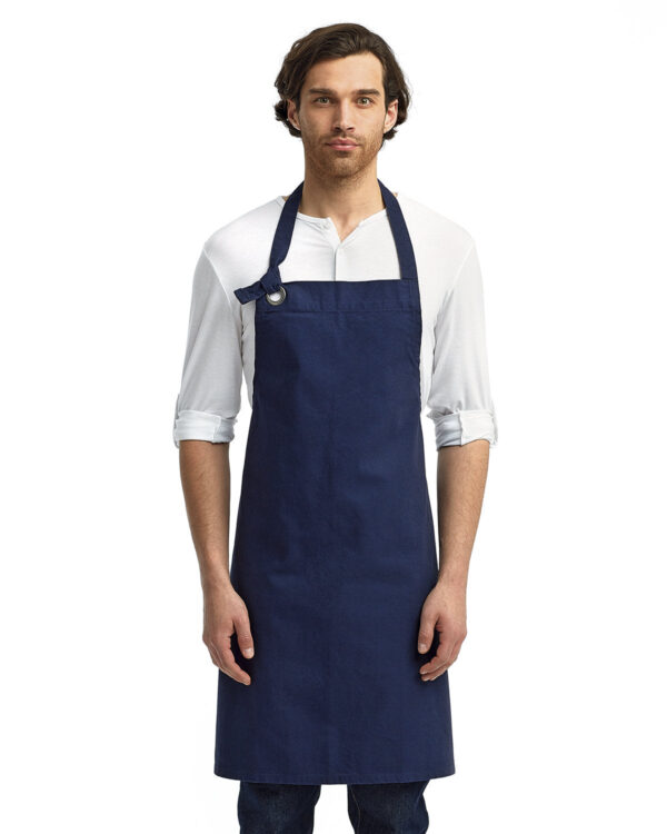 Artisan Craftsmanship: The Unisex Calibre Heavy Cotton Canvas Bib Apron from the Artisan Collection by Reprime - Image 6