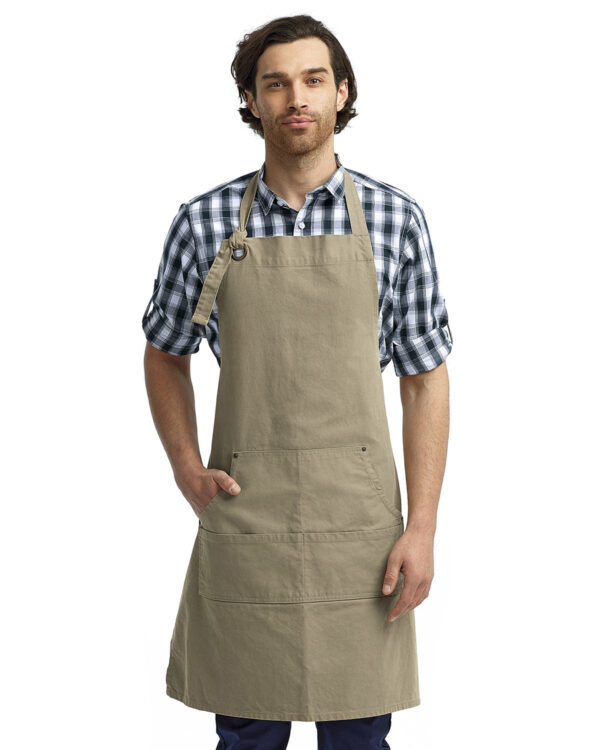 Artisan Signature: The 'Calibre' Heavy Cotton Canvas Pocket Apron from the Artisan Collection by Reprime - Image 4