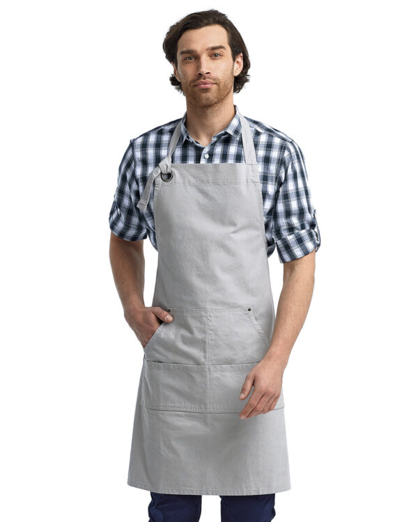 Artisan Signature: The 'Calibre' Heavy Cotton Canvas Pocket Apron from the Artisan Collection by Reprime - Image 8