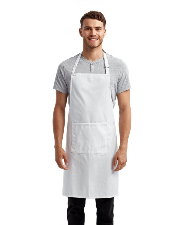 Artisan Harmony: The Unisex 'Colours' Sustainable Pocket Bib Apron from the Artisan Collection by Reprime - Image 14