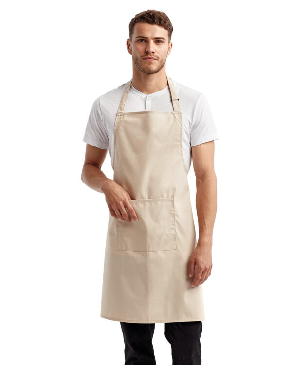 Artisan Harmony: The Unisex 'Colours' Sustainable Pocket Bib Apron from the Artisan Collection by Reprime - Image 8