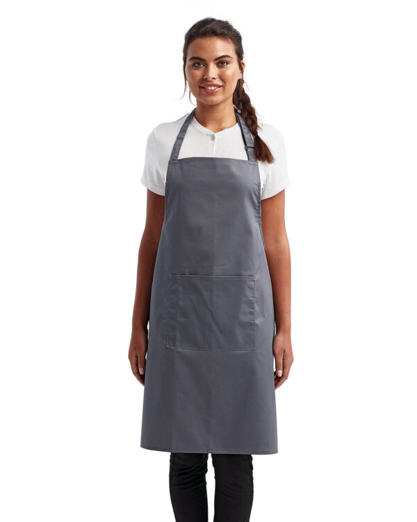 Artisan Harmony: The Unisex 'Colours' Sustainable Pocket Bib Apron from the Artisan Collection by Reprime - Image 13