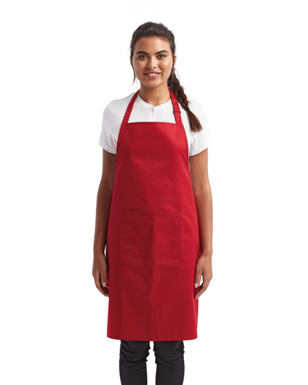 Artisan Harmony: The Unisex 'Colours' Sustainable Pocket Bib Apron from the Artisan Collection by Reprime - Image 10