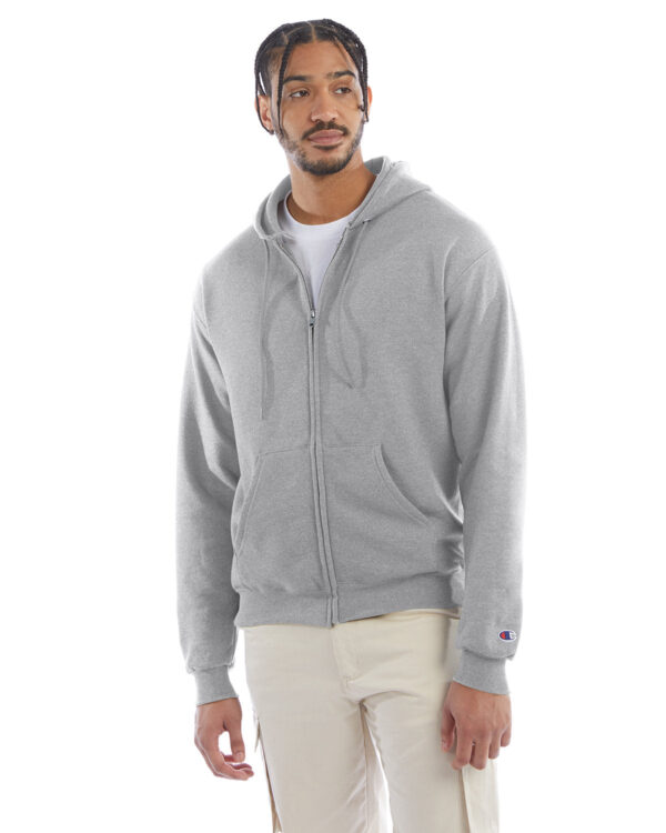 Champion Performance: The Adult PowerBlend® Full-Zip Hooded Sweatshirt - Image 9