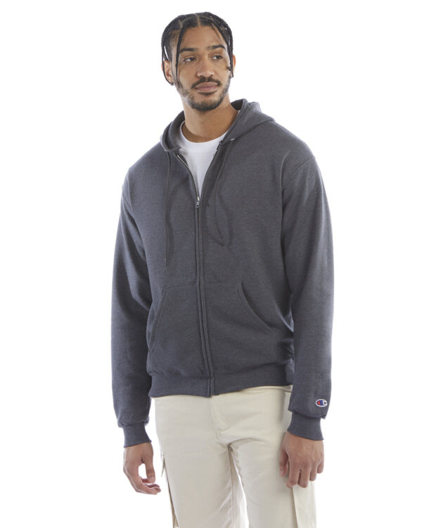 Champion Performance: The Adult PowerBlend® Full-Zip Hooded Sweatshirt - Image 4