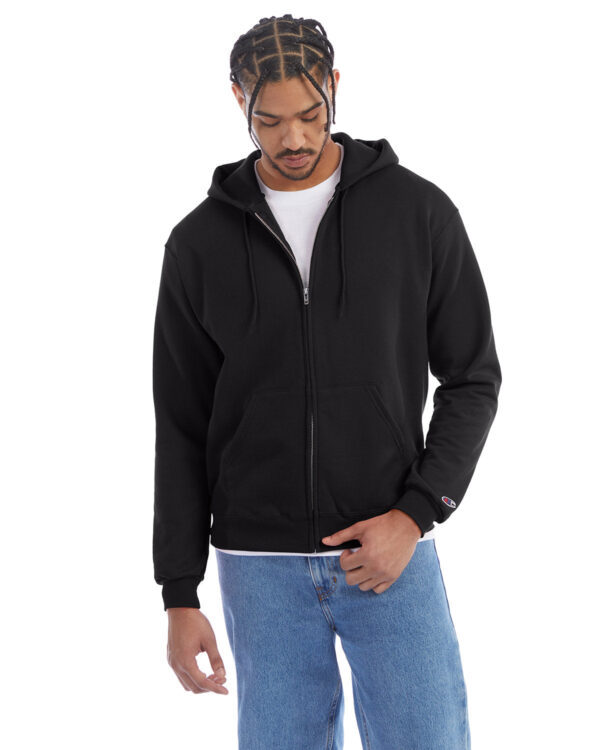 Champion Performance: The Adult PowerBlend® Full-Zip Hooded Sweatshirt