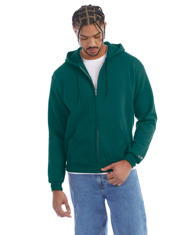 Champion Performance: The Adult PowerBlend® Full-Zip Hooded Sweatshirt - Image 6