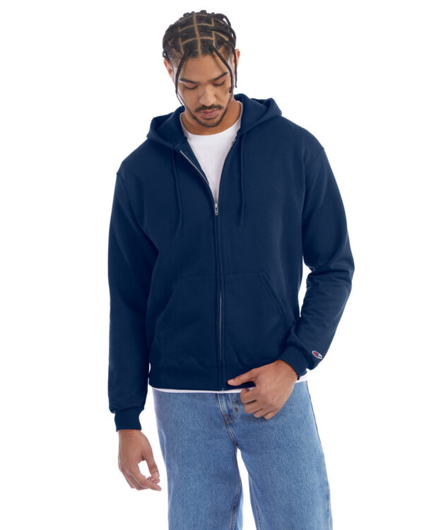 Champion Performance: The Adult PowerBlend® Full-Zip Hooded Sweatshirt - Image 8