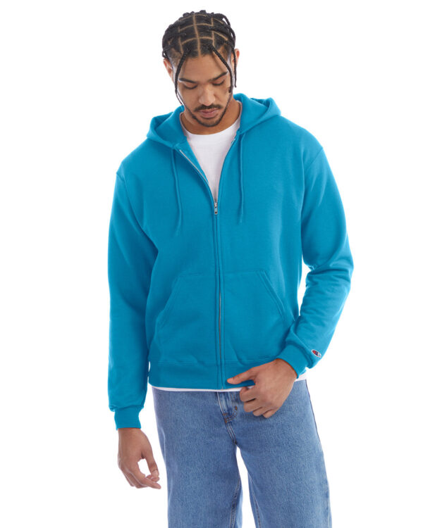 Champion Performance: The Adult PowerBlend® Full-Zip Hooded Sweatshirt - Image 19