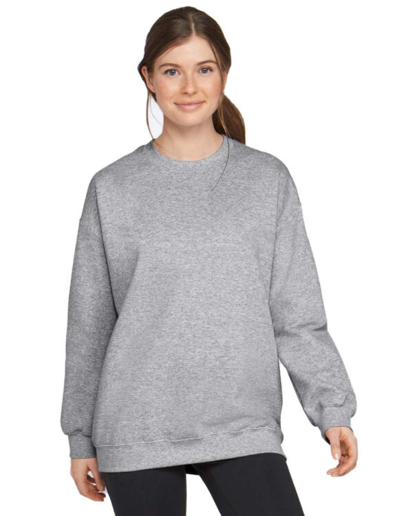 Gildan Adult SoftstyleÂ® Fleece Crew Sweatshirt SF000 - Image 6