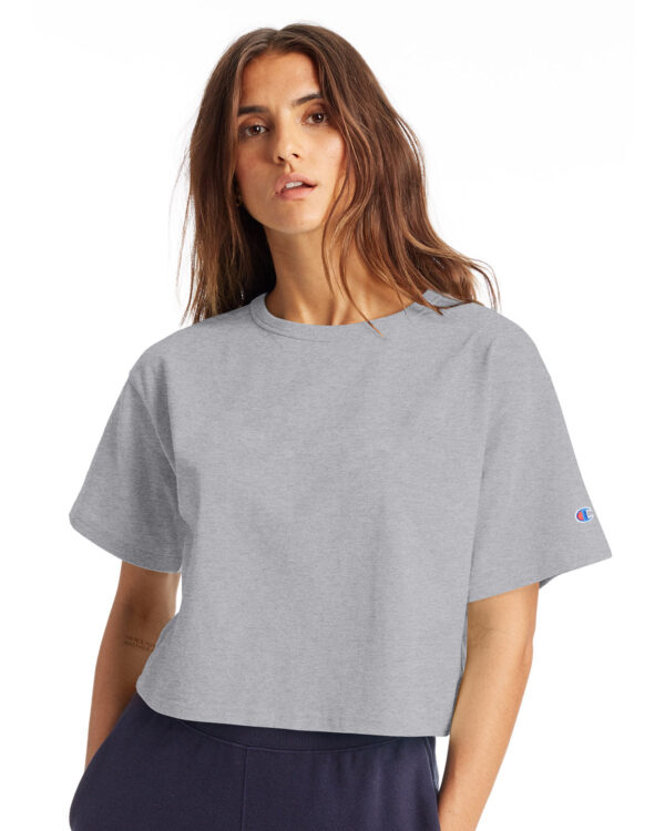 Champion Essential: The Ladies' Cropped Heritage T-Shirt - Image 2