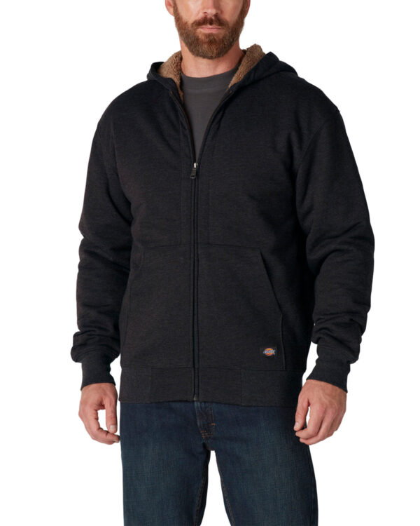 Dickies Men's Fleece-Lined Full-Zip Hooded Sweatshirt TW457 - Image 2