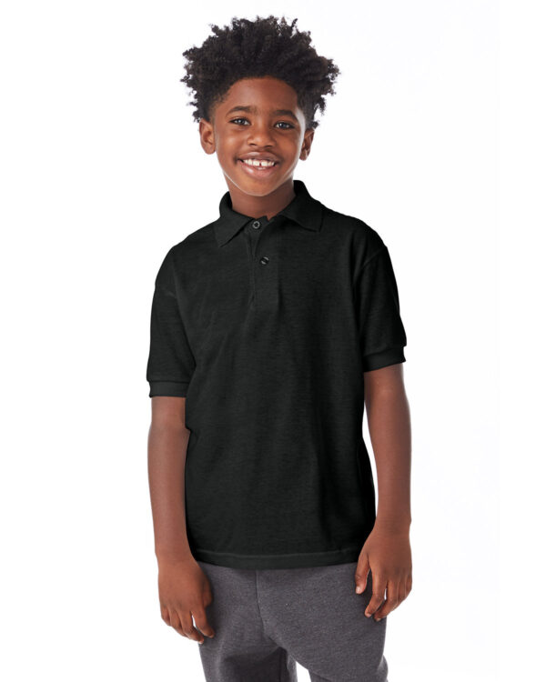 STYLE-AND-SUSTAINABILITY-COMBINED-HANES-YOUTH-ECOSMARTÃ‚Â®-JERSEY-KNIT-POLO-MADE-WITH-50-50-ECO-FRIENDLY-BLEND