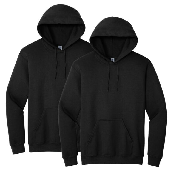 Gildan Adult Heavy Blend  50/50 Hooded Sweatshirt G18500 - Pack of 2 - Image 17