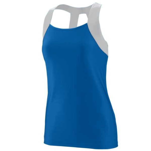 GIRLS JAZZY OPEN BACK TANK - Apparel Globe