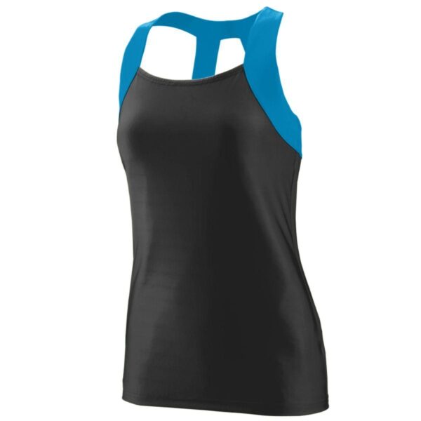 GIRLS JAZZY OPEN BACK TANK - Apparel Globe