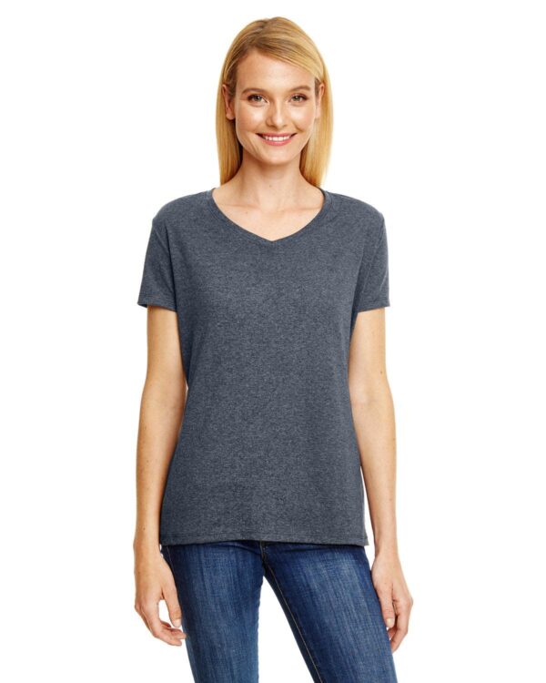 Ladies' Perfect-T Triblend V-Neck T-shirt - Apparel Globe