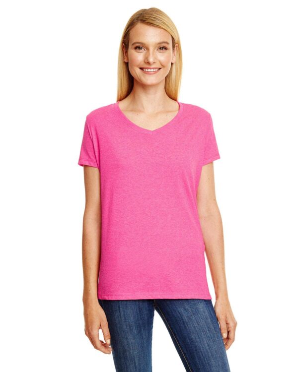 Ladies' Perfect-T Triblend V-Neck T-shirt - Apparel Globe