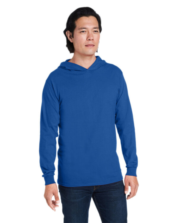 Fruit of the Loom Men's HD Cottonâ„¢ Jersey Hooded T-Shirt: Comfortable Casual Style for Men - Image 5