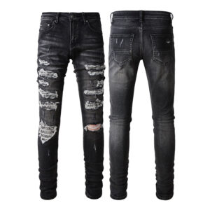 High Street Hipster Gram Grey Made Old Wash Jeans