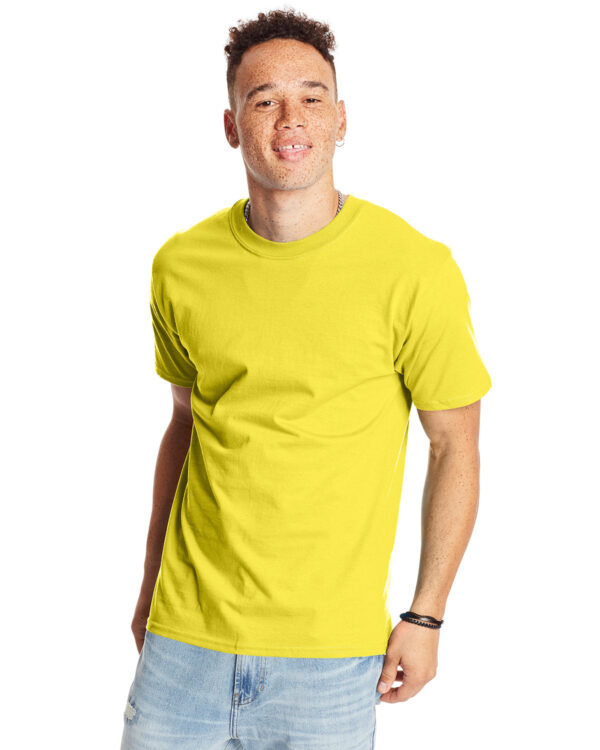 THE-ULTIMATE-IN-DURABILITY-AND-COMFORT-HANES-UNISEX-BEEFY-TÃ‚Â®-T-SHIRT