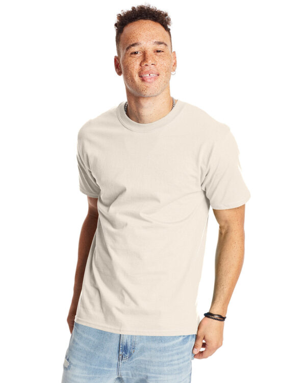 THE-ULTIMATE-IN-DURABILITY-AND-COMFORT-HANES-UNISEX-BEEFY-TÃ‚Â®-T-SHIRT