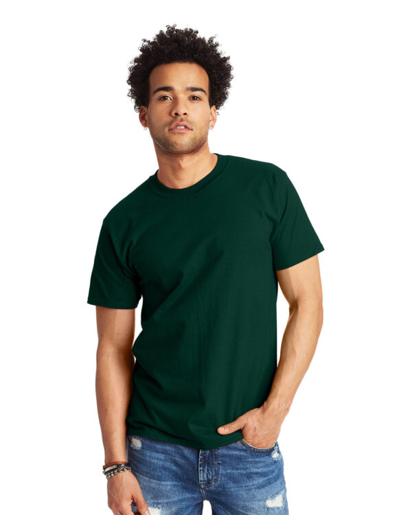 THE-ULTIMATE-IN-DURABILITY-AND-COMFORT-HANES-UNISEX-BEEFY-TÃ‚Â®-T-SHIRT