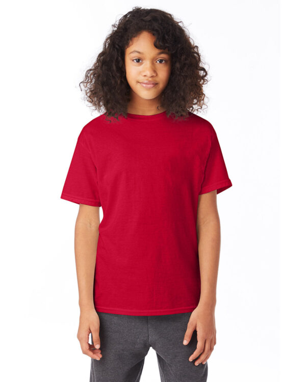 THE-PERFECT-BLEND-OF-COMFORT-AND-DURABILITY-HANES-YOUTH-50-50-T-SHIRT