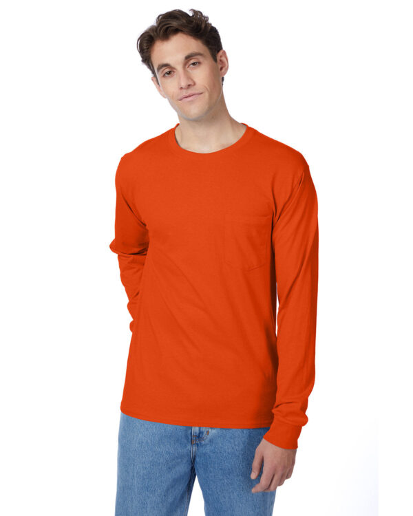 THE-AUTHENTIC-COMFORT-WITH-ADDED-CONVENIENCE-HANES-MENS-AUTHENTIC-T-LONG-SLEEVE-POCKET-T-SHIRT