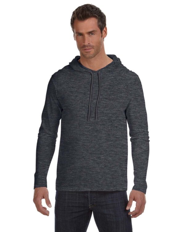 Gildan Adult Lightweight Long-Sleeve Hooded T-Shirt 987AN - Image 4