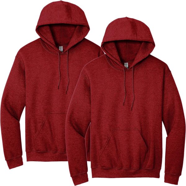 GILDAN ADULT HEAVY BLEND 50/50 HOODED SWEATSHIRT - APPAREL GLOBE