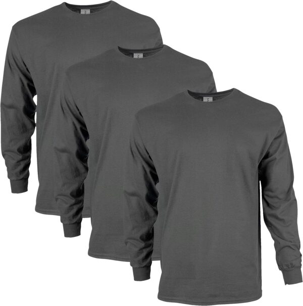 ADULT ULTRA COTTON LONG-SLEEVE T-SHIRT - APPAREL GLOBE