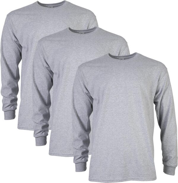 ADULT ULTRA COTTON LONG-SLEEVE T-SHIRT - APPAREL GLOBE