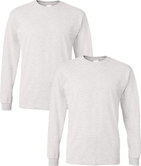 GILDAN ADULT 50/50 LONG-SLEEVE T-SHIRT - APPAREL GLOBE