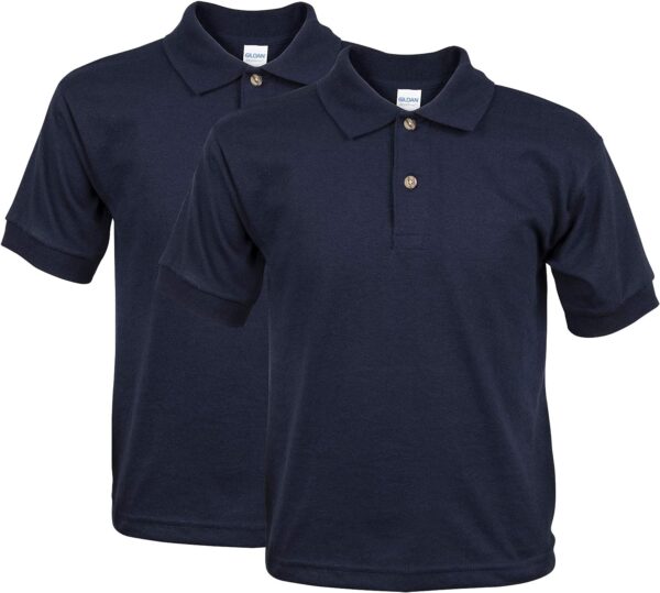 GILDAN YOUTH 50/50 JERSEY POLO - APPAREL GLOBE