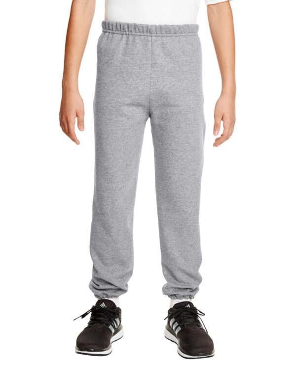 "ELEVATE COMFORT AND DURABILITY FOR KIDS WITH GILDAN YOUTH HEAVY BLENDÂ„Â¢ 50/50 SWEATPANTS