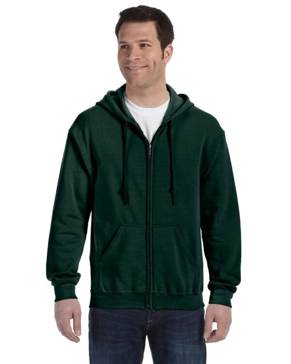 Gildan Adult Heavy Blend™ 8 oz., 50/50 Full-Zip Hooded Sweatshirt G186 - Image 3