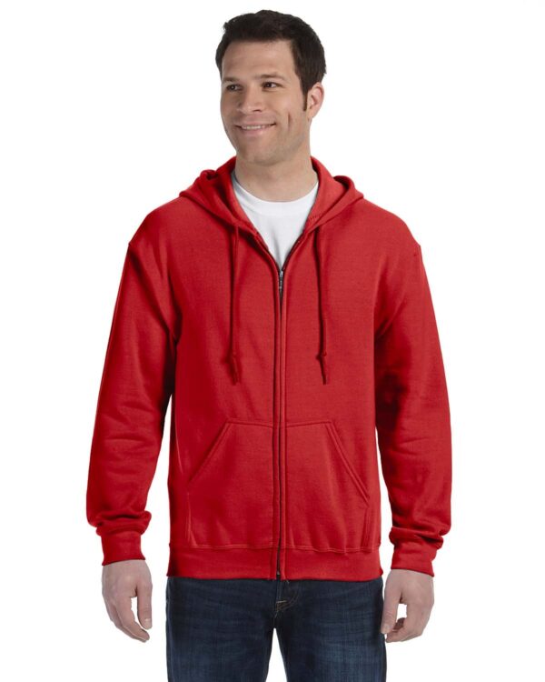 Gildan Adult Heavy Blend™ 8 oz., 50/50 Full-Zip Hooded Sweatshirt G186 - Image 6