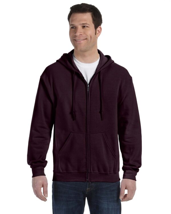 Gildan Adult Heavy Blend™ 8 oz., 50/50 Full-Zip Hooded Sweatshirt G186 - Image 14