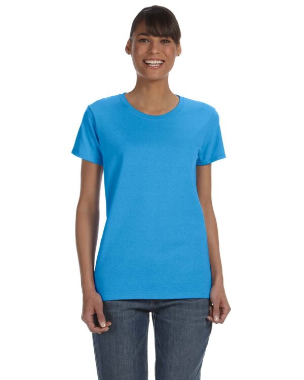 Effortless Comfort: Gildan Ladies' Heavy Cotton?Ã¤Ã³ T-Shirt - Embrace Style and Comfort at Apparel Globe - Apparel Globe