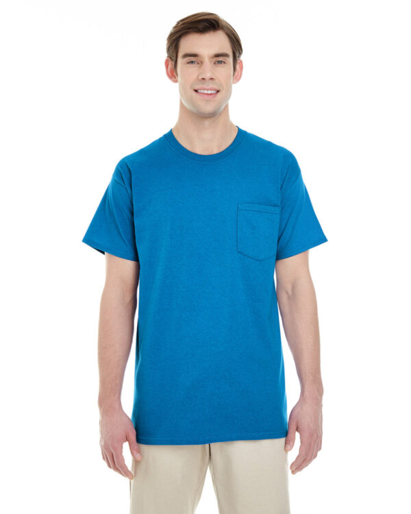 Gildan Unisex Heavy Cotton Pocket T-Shirt G530 - Image 4