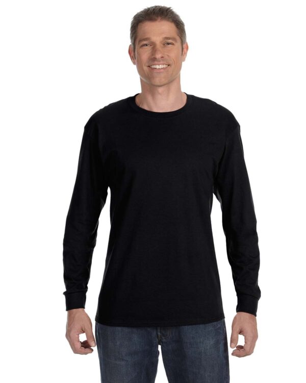 Gildan Adult Heavy Cottonâ„¢ Long-Sleeve T-Shirt G540 - Image 6