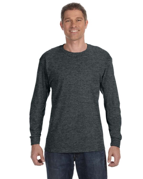 Gildan Adult Heavy Cottonâ„¢ Long-Sleeve T-Shirt G540 - Image 14